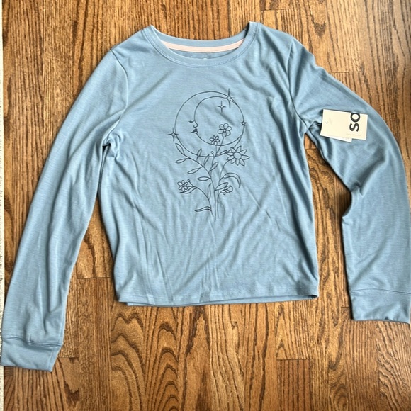 NWT Girls SO two piece pajama set size 10/12 - Picture 3 of 12